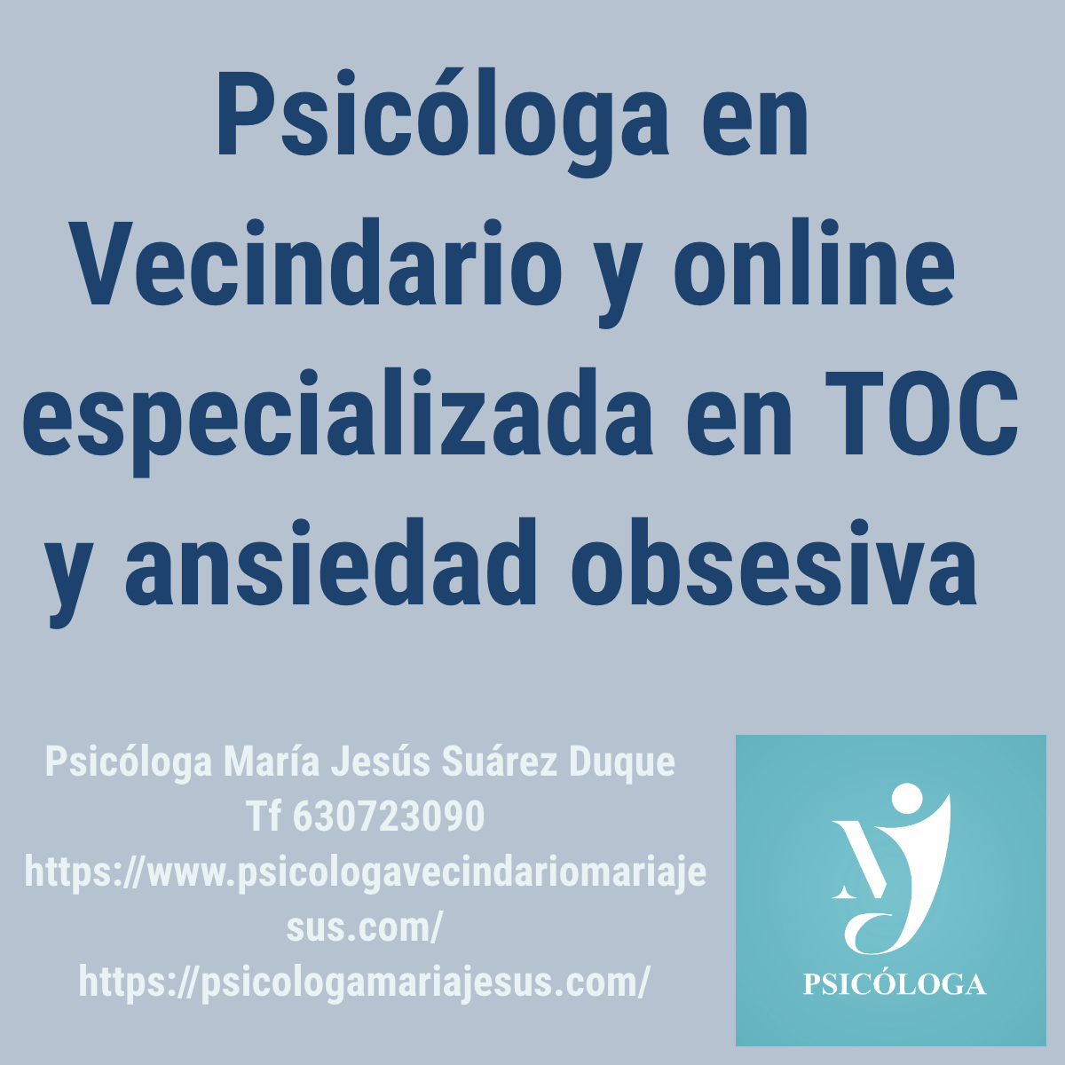 Atención psicológica online para Trastorno Obsesivo Compulsiva